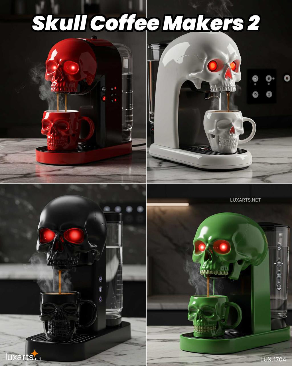 Limited time offer💖Skull coffee makers includes skeleton coffee cup